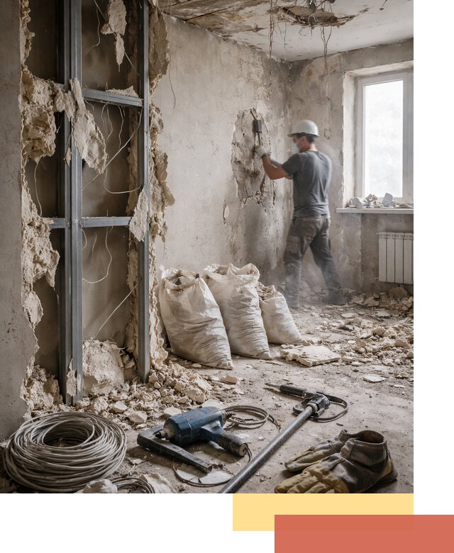 Профессиональный демонтаж зданий и конструкций в Кумертау