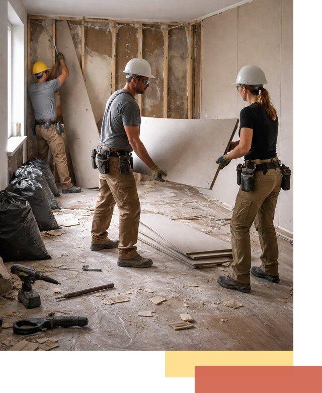 Демонтаж стеновых панелей в Кумертау быстро и аккуратно