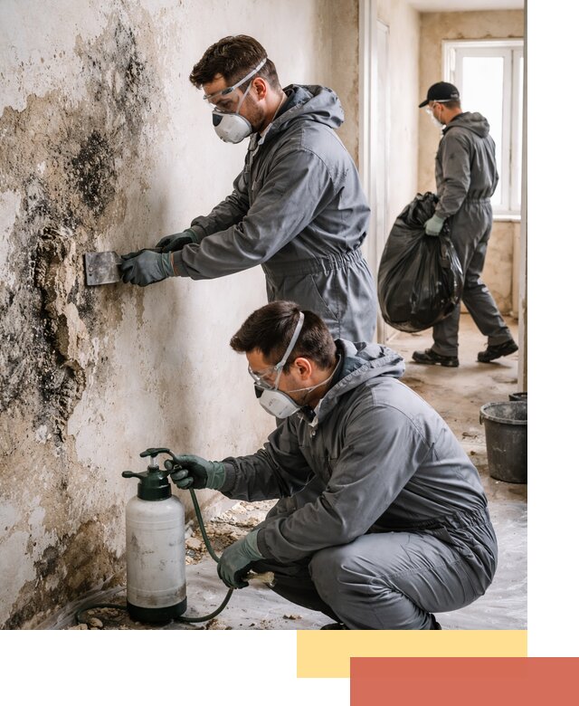 Удаление плесени со стен профессионально в Кумертау