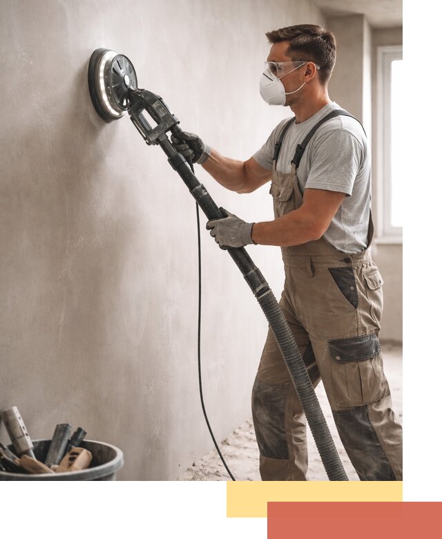 Профессиональная шлифовка стен в Кумертау быстро и качественно