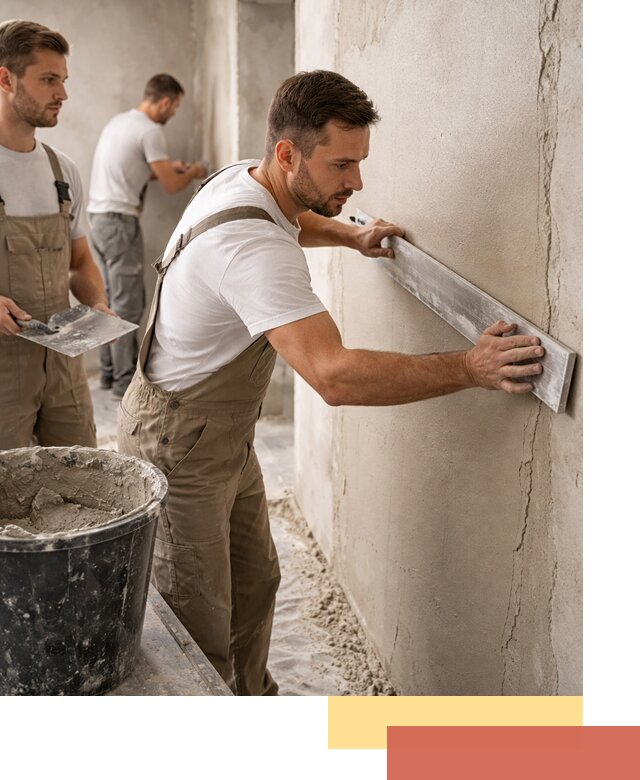 Штукатурка стен без маяков в Кумертау быстро и качественно