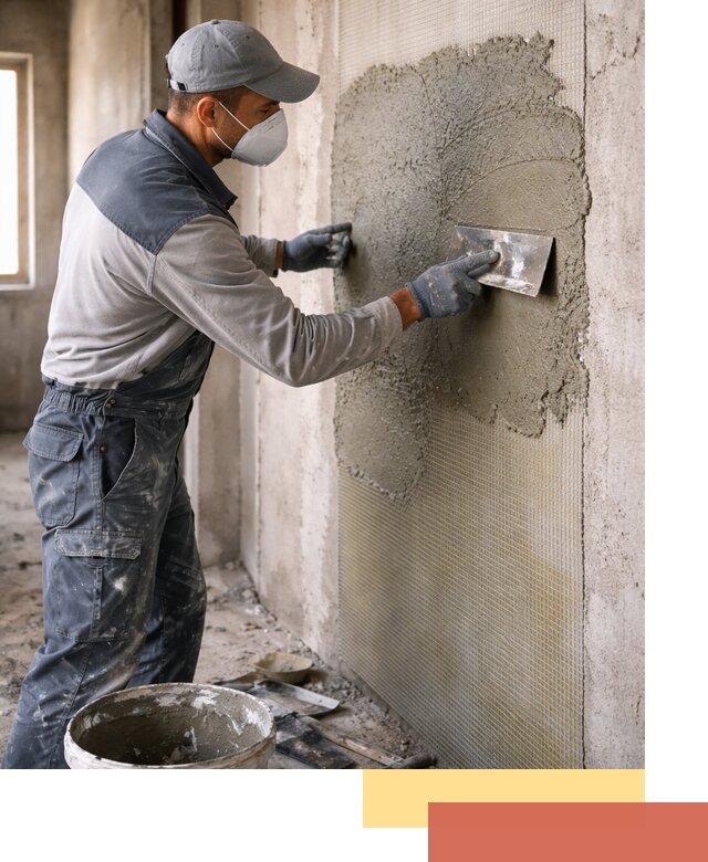 Штукатурка стен по сетке в Кумертау под ключ качественно и быстро