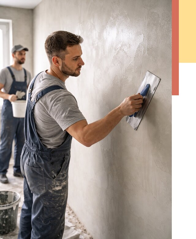 Глянцевание штукатурки стен в Кумертау от 7657 руб. — услуги и затирка | ОТДЕЛОЧНИК-Кра