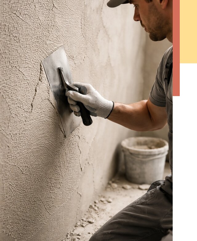 Структурная штукатурка стен в Кумертау от 4594 руб. под ключ | ОТДЕЛОЧНИК-Кра