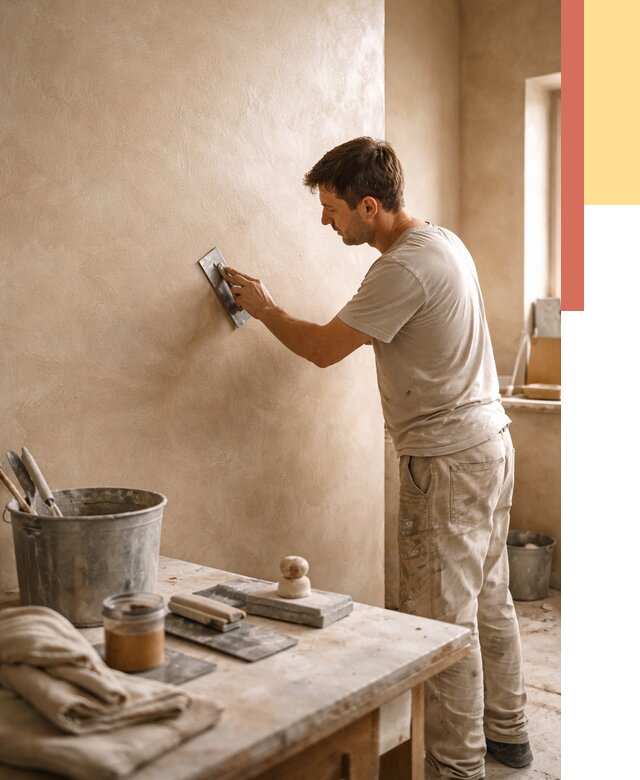 Марокканская штукатурка таделакт в Кумертау под ключ от 4288 руб. | ОТДЕЛОЧНИК-Кра