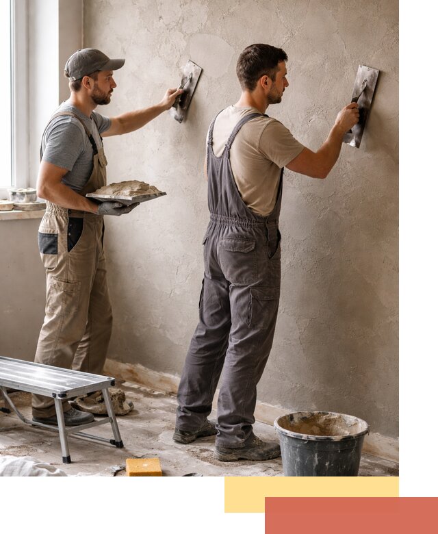 Ремонт декоративной штукатурки и восстановление фактуры в Кумертау