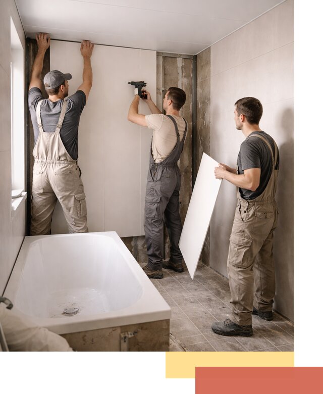 Отделка ванной панели ПВХ профессионально в Кумертау