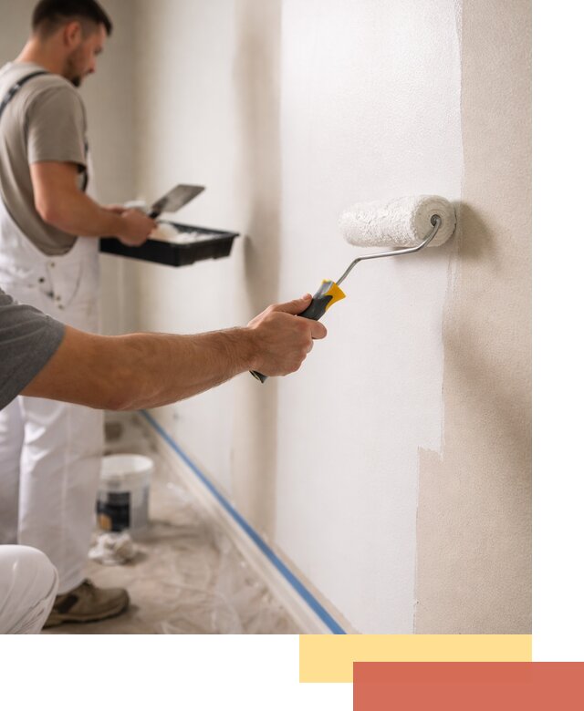 Покраска стен акриловой краской профессионально в Кумертау