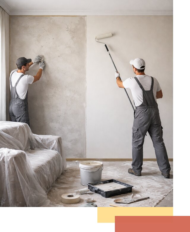 Покраска стен антивандальной краской в Кумертау