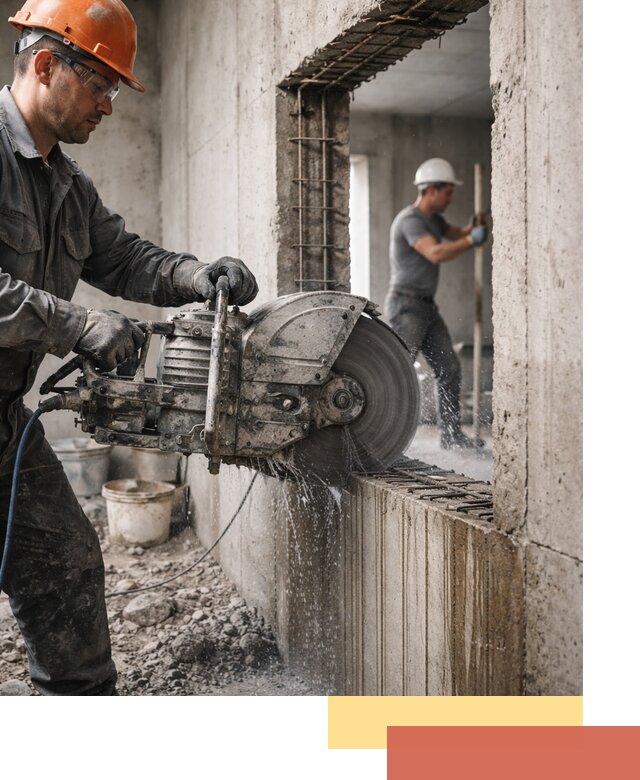 Алмазная резка проемов в Кумертау быстро и точно