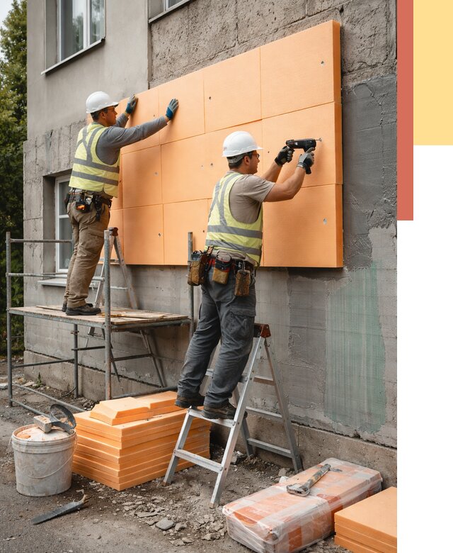 Утепление стен пеноплексом в Кумертау от 1889 руб./м2 — быстро и недорого | ОТДЕЛОЧНИК-Кра
