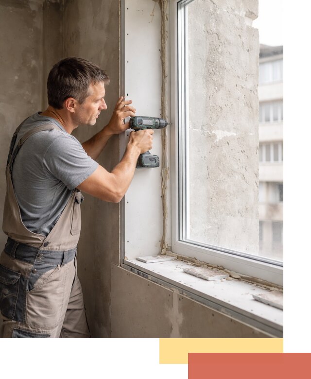 Монтаж гипсокартонных откосов в Кумертау под ключ