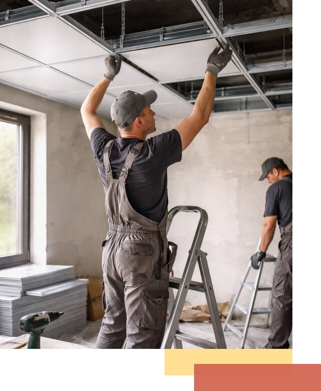 Монтаж кассетного потолка в Кумертау качественно и быстро