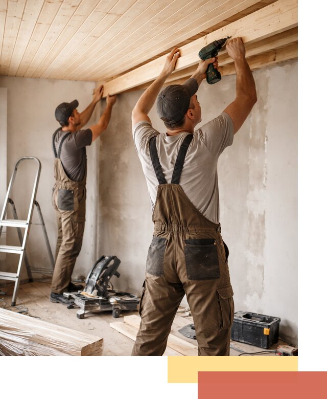 Монтаж потолка из вагонки в Кумертау профессионально и аккуратно