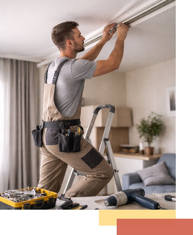 Ремонт натяжных потолков в Кумертау — качественно и оперативно