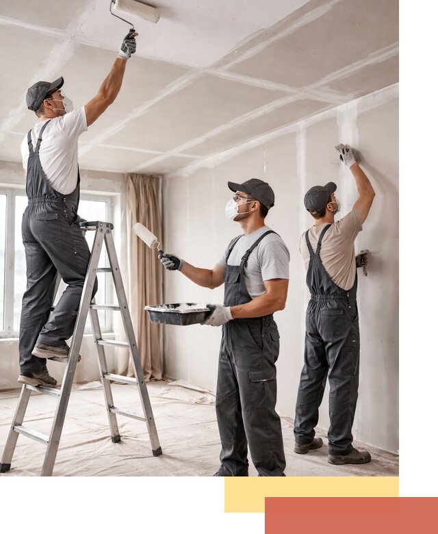 Покраска потолка из гипсокартона в Кумертау качественно и недорого