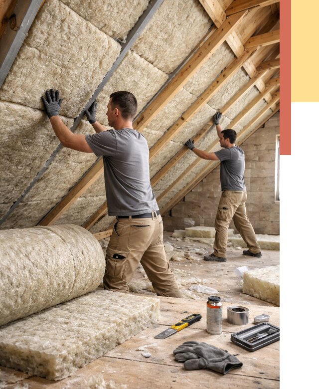 Утепление потолка минватой в Кумертау от 1480 руб. — быстро и недорого | ОТДЕЛОЧНИК-Кра