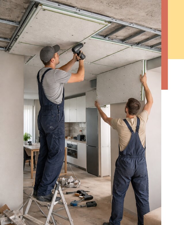 Шумоизоляция потолка панелями зипс в Кумертау от 1889 руб. под ключ | ОТДЕЛОЧНИК-Кра